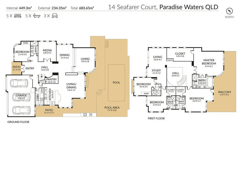 14 Seafarer Court, Paradise Waters, QLD 4217