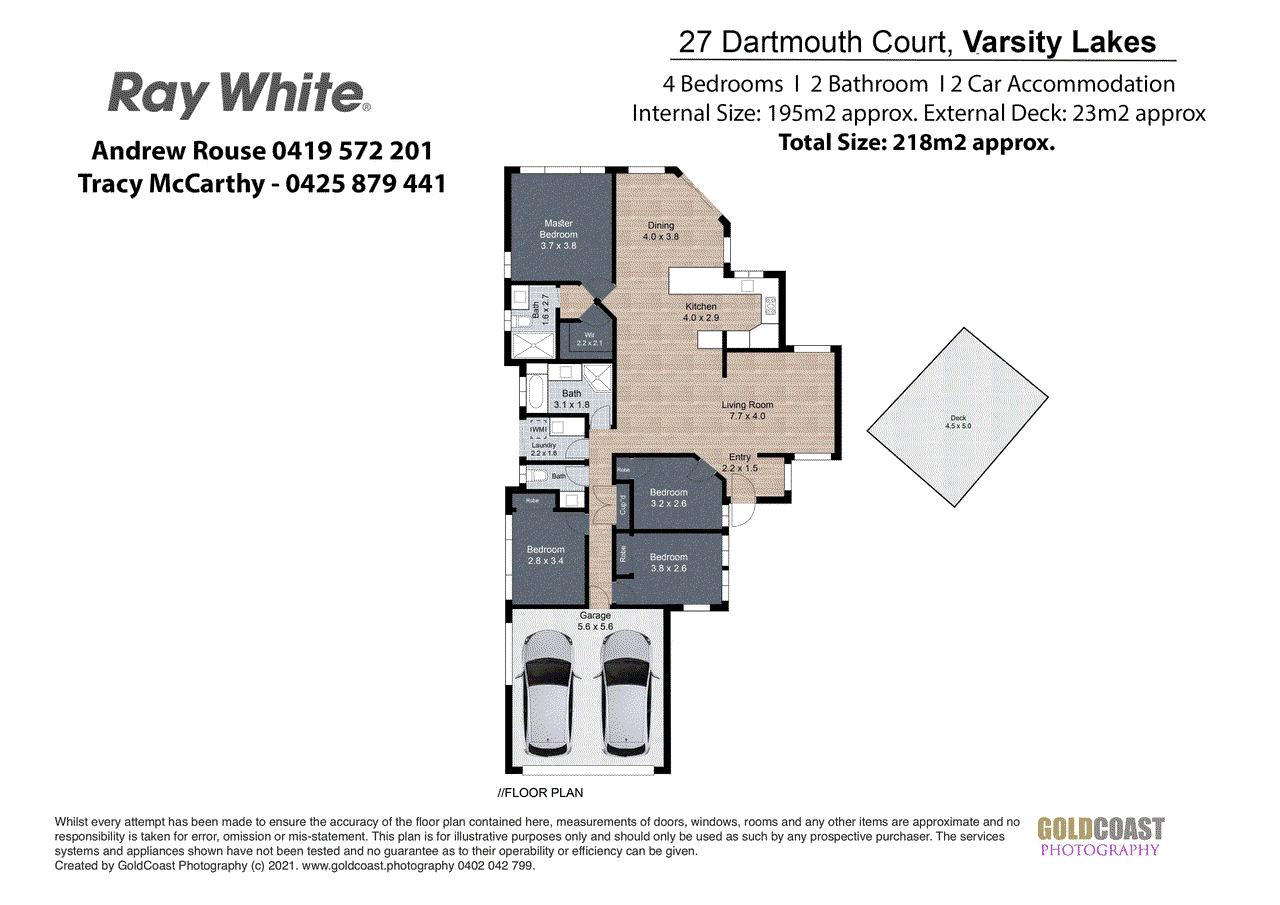 27 Dartmouth Court, VARSITY LAKES, QLD 4227