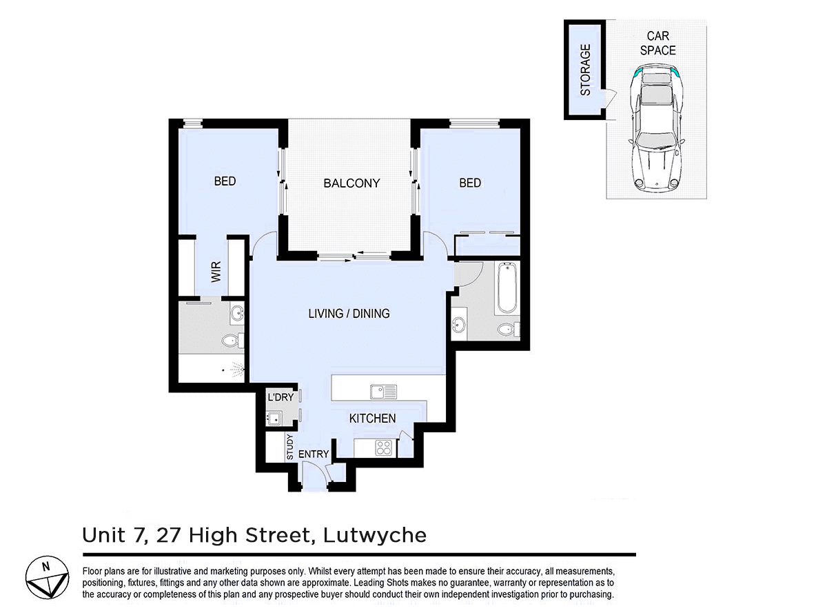 7/27 High Street, LUTWYCHE, QLD 4030