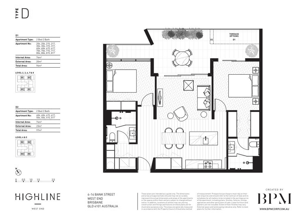 517/8 Bank Street, WEST END, QLD 4101