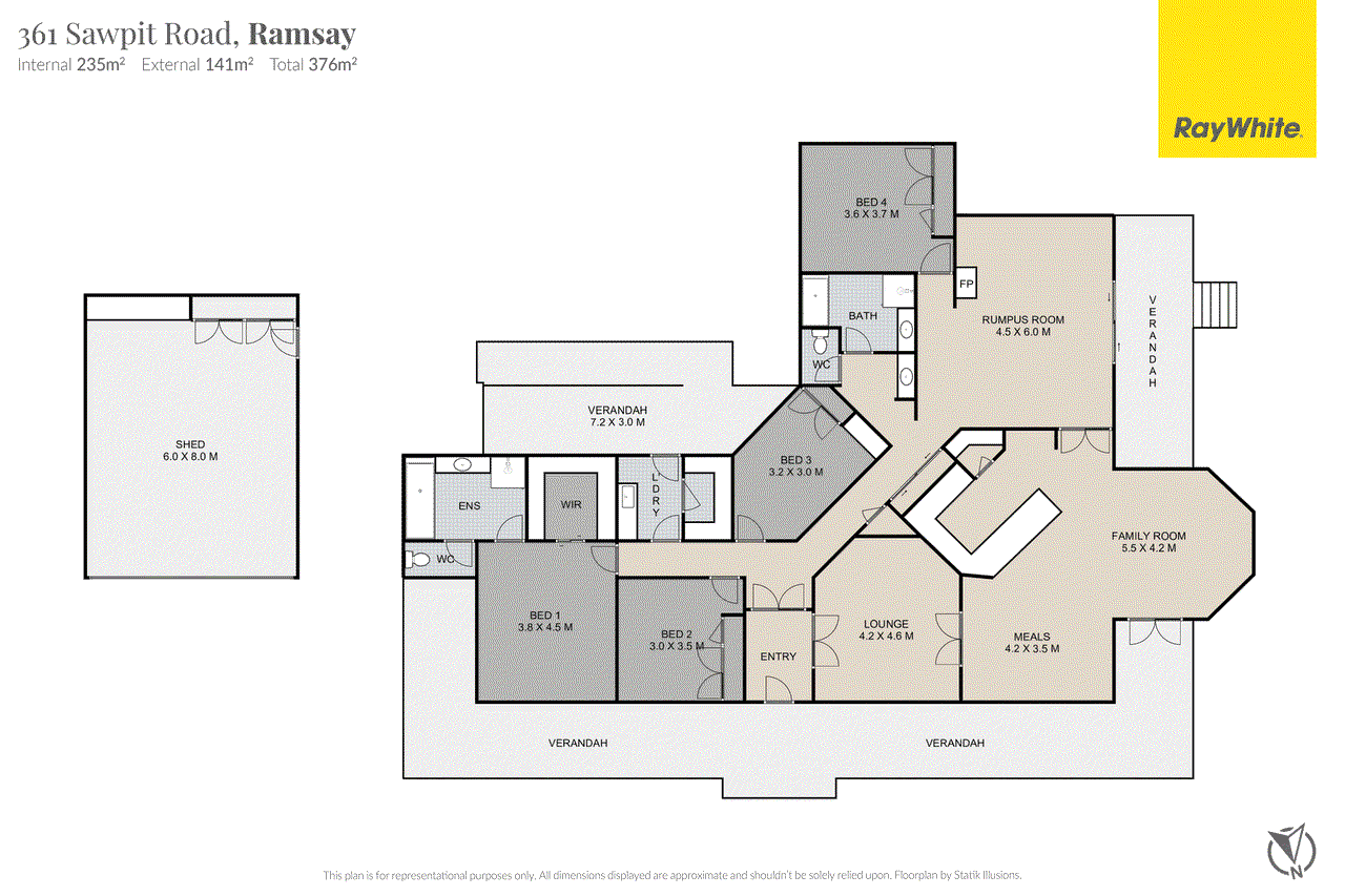 361 Sawpit Road, RAMSAY, QLD 4358