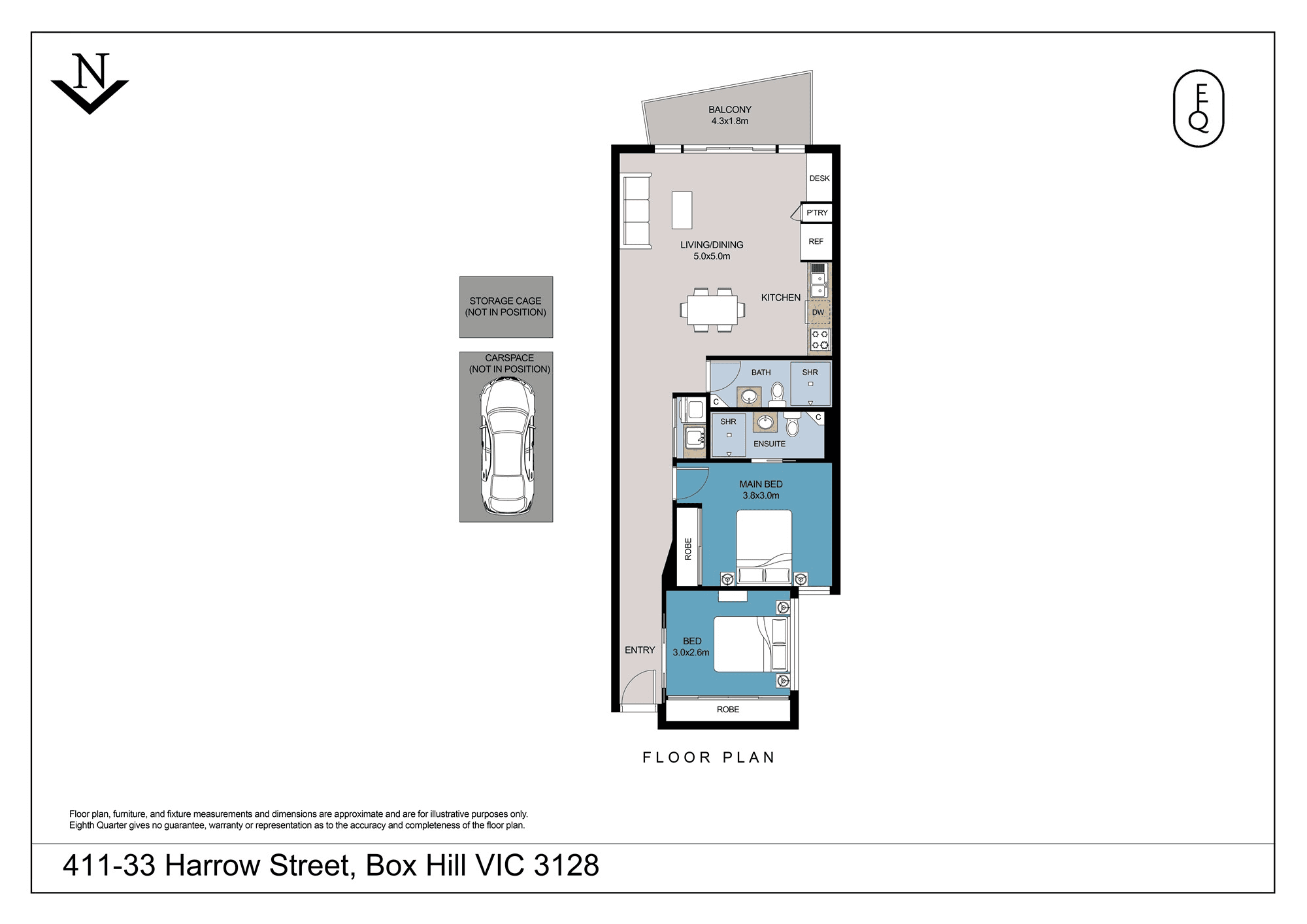 411/33 Harrow Street, BOX HILL, VIC 3128