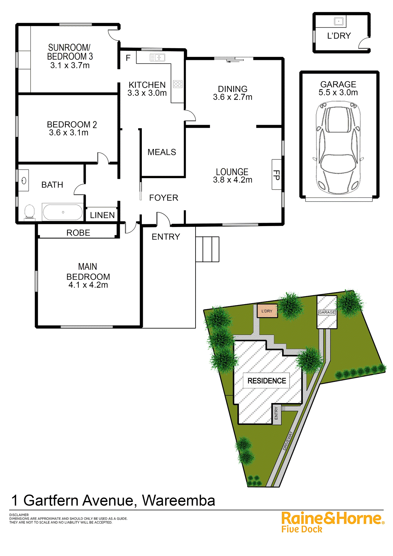 1 Gartfern Avenue, WAREEMBA, NSW 2046