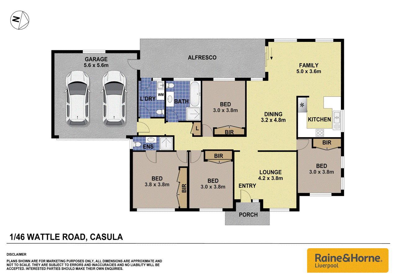 1/46 Wattle Road, CASULA, NSW 2170