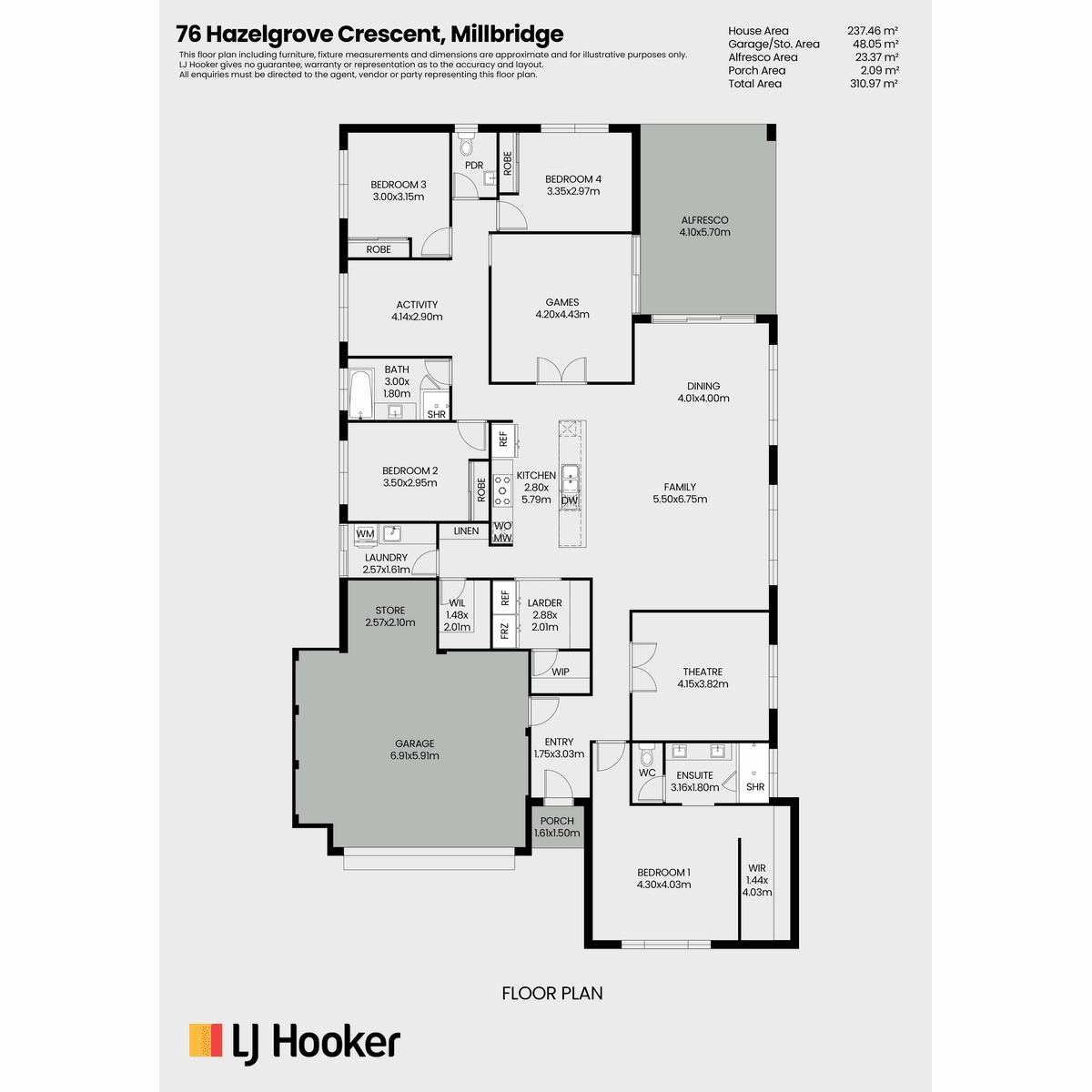 76 Hazelgrove Crecent, Millbridge, WA 6232