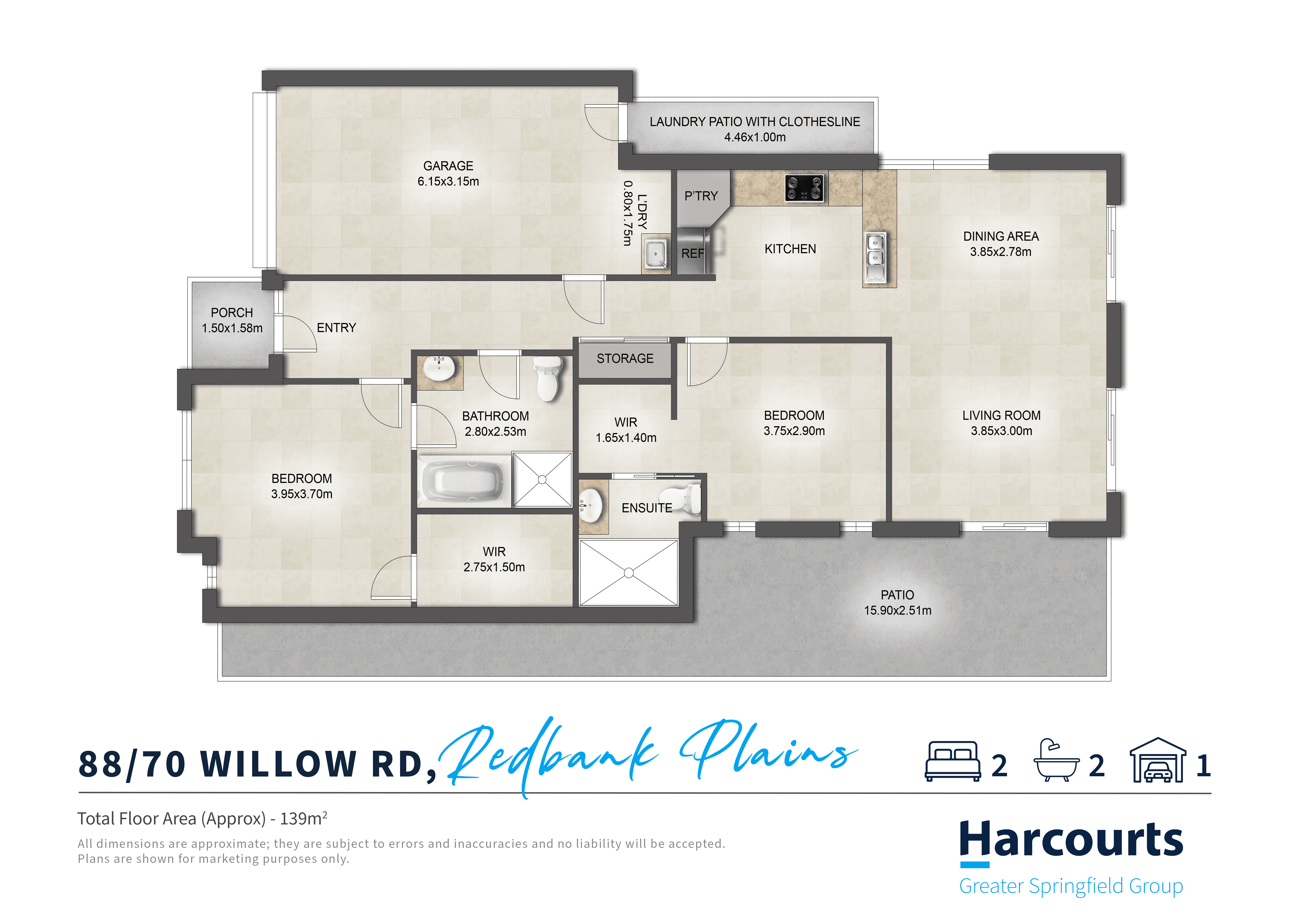 88/70 Willow Road, REDBANK PLAINS, QLD 4301