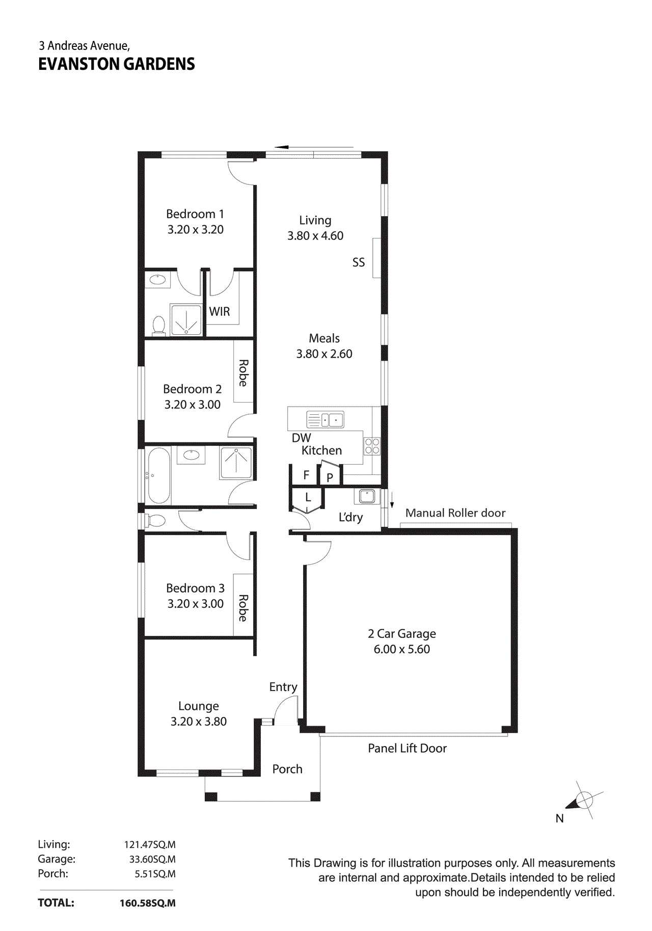 3 Andreas Avenue, EVANSTON GARDENS, SA 5116