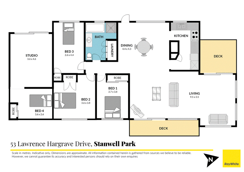 53 Lawrence Hargrave Drive, STANWELL PARK, NSW 2508