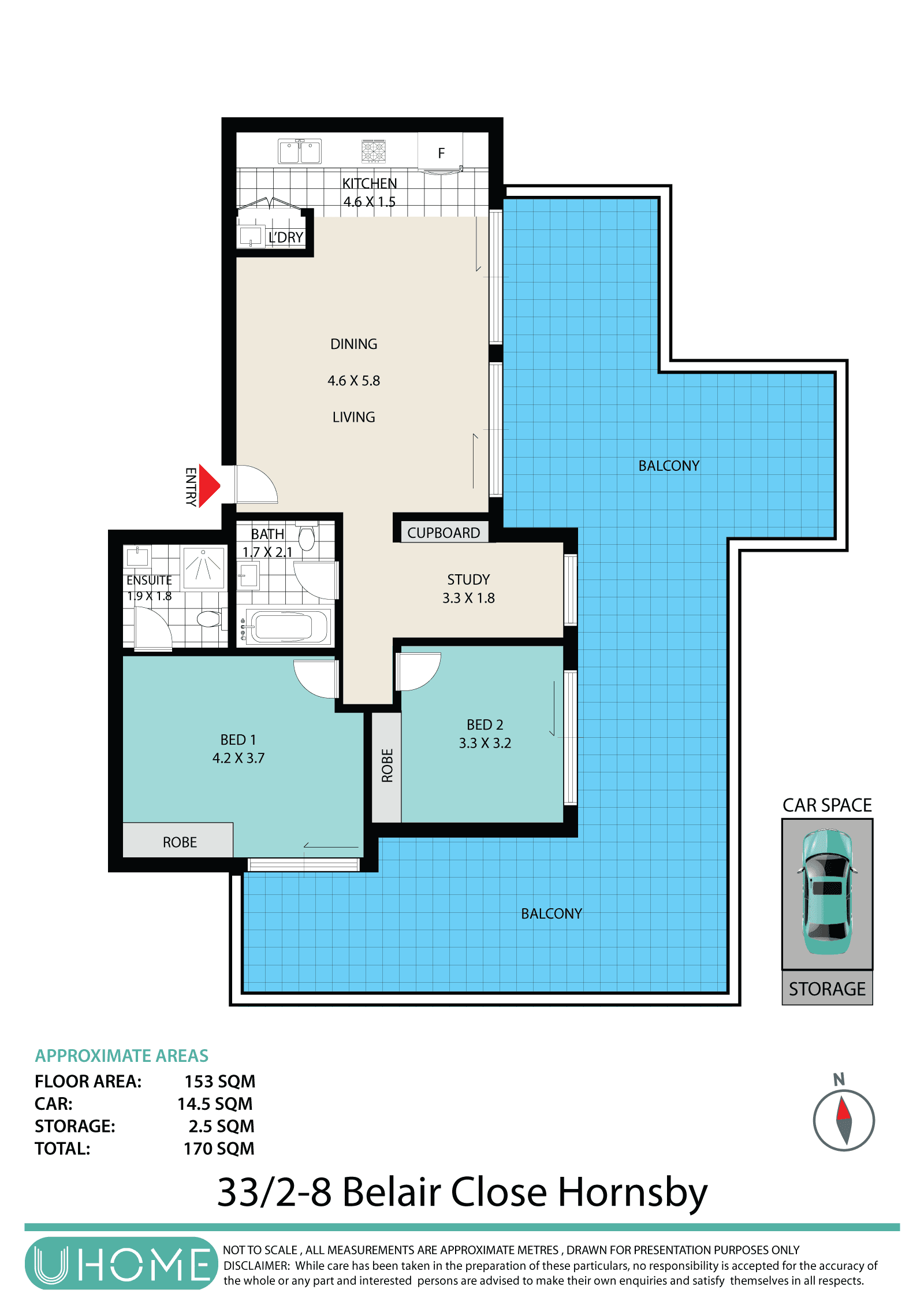 33/2-8 Belair Close, HORNSBY, NSW 2077