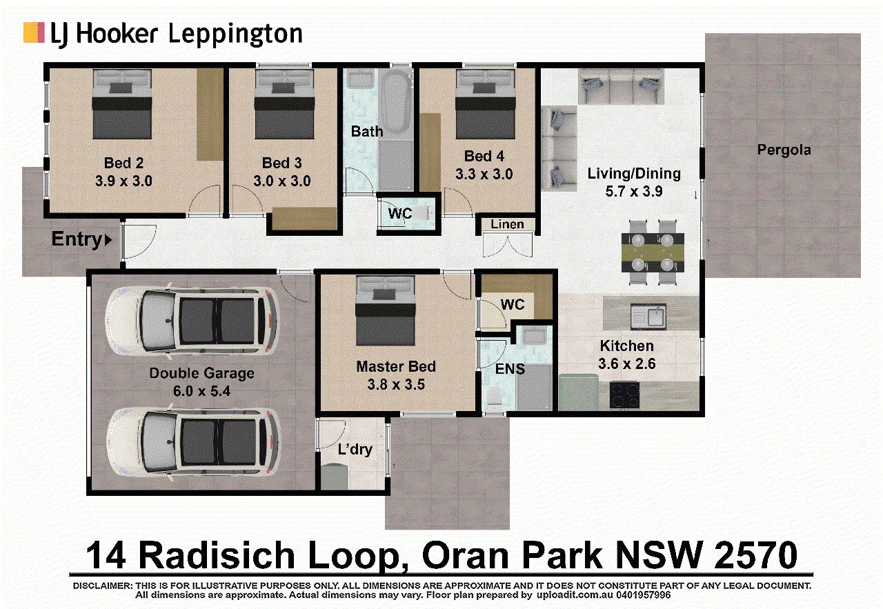 14 Radisich Loop, ORAN PARK, NSW 2570