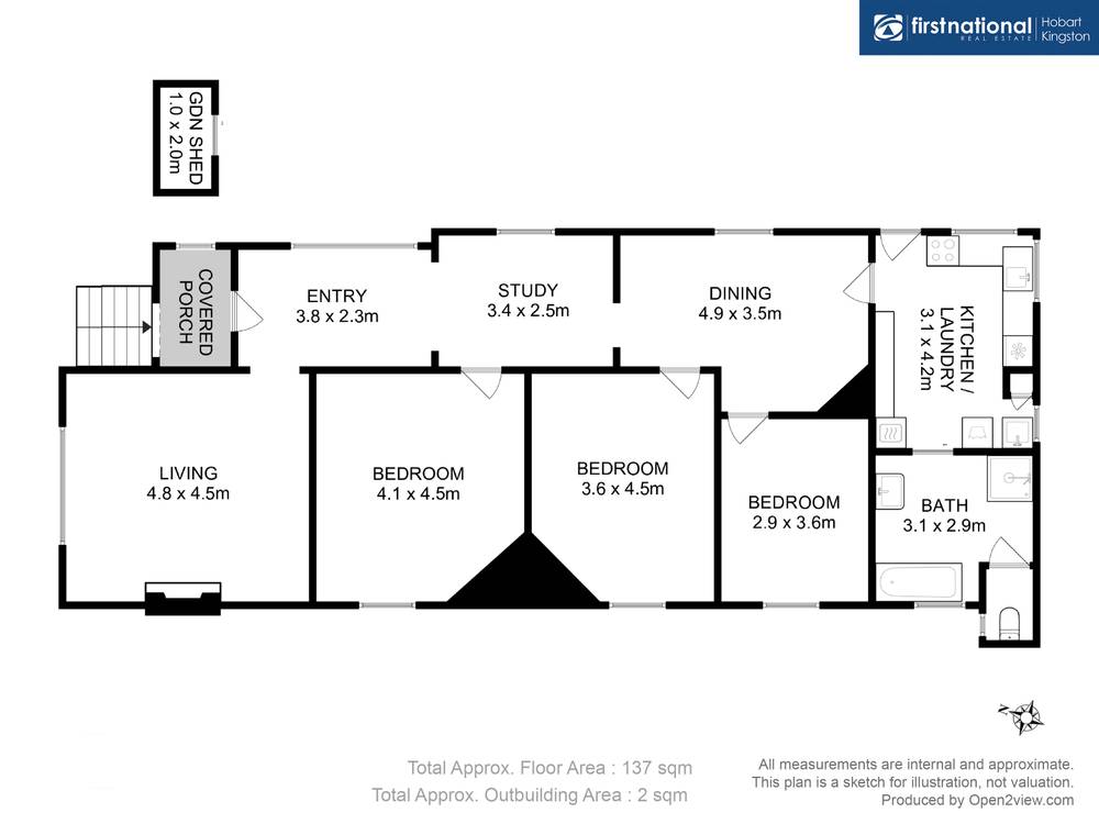 14 Salvator Road, WEST HOBART, TAS 7000
