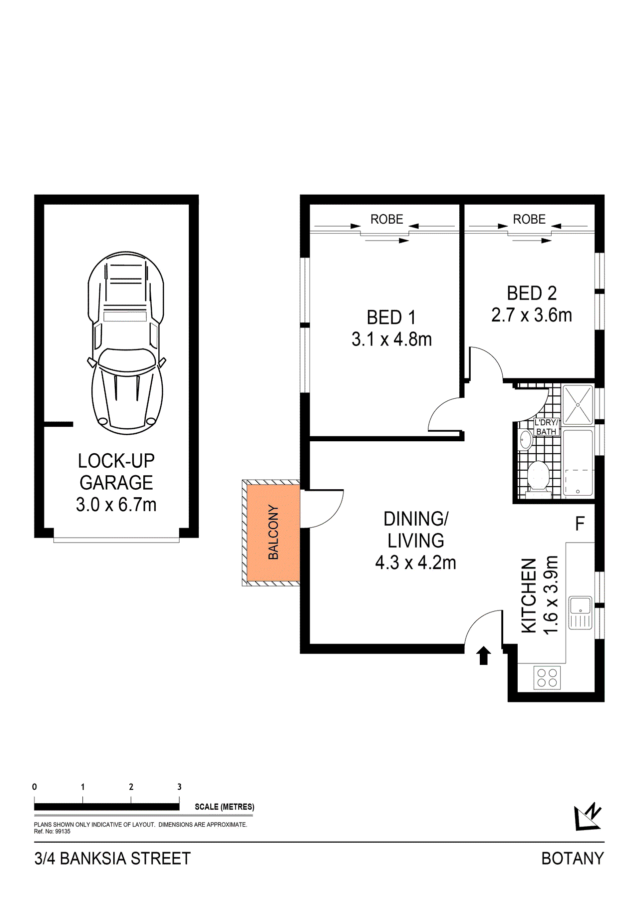 3/4 Banksia Street, BOTANY, NSW 2019