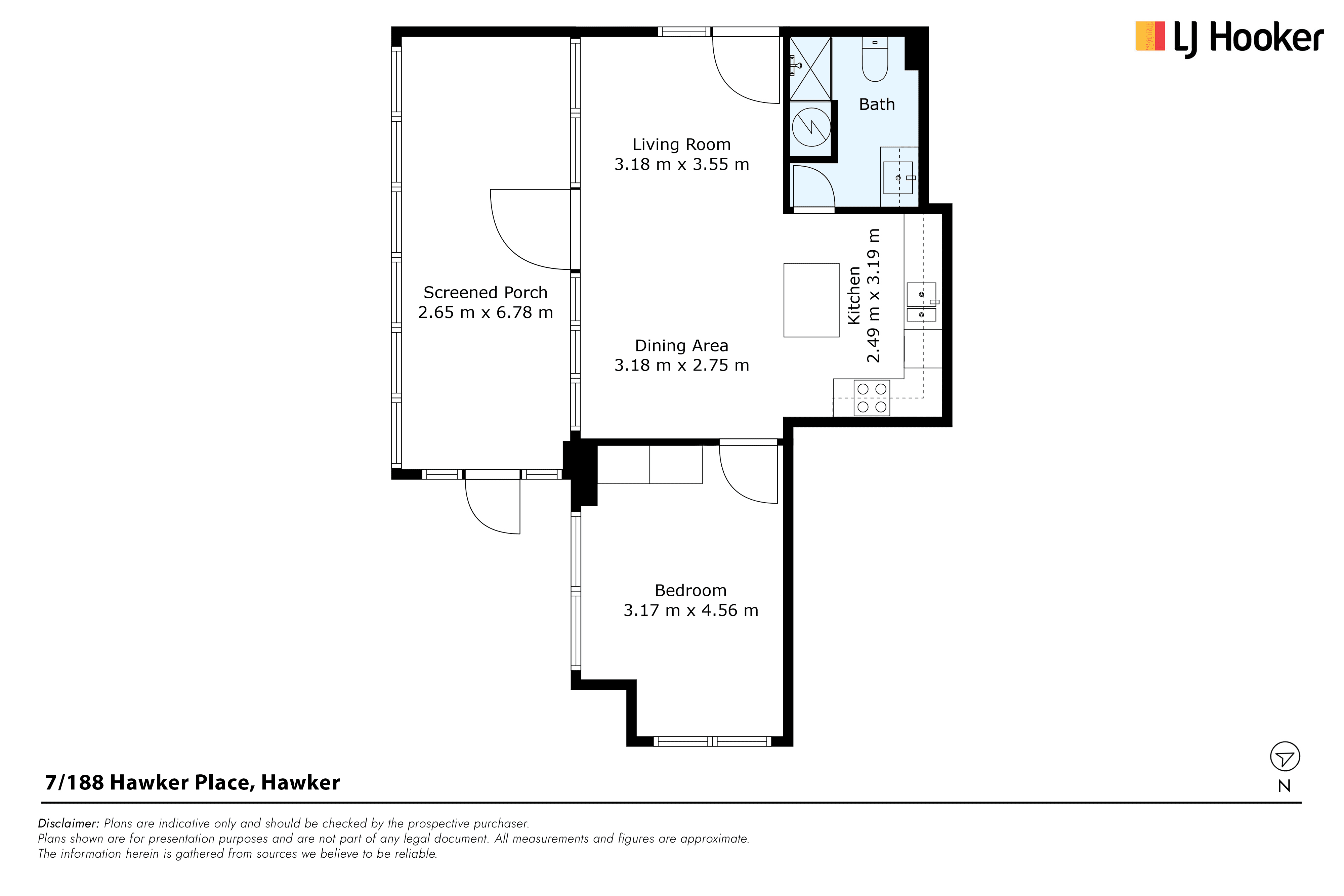 7/188 Hawker Place, HAWKER, ACT 2614