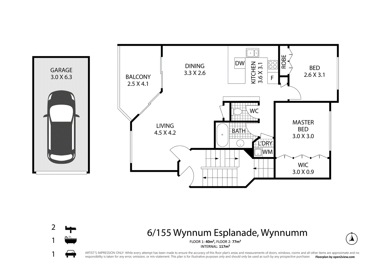 6/155 Wynnum Esplanade, WYNNUM, QLD 4178