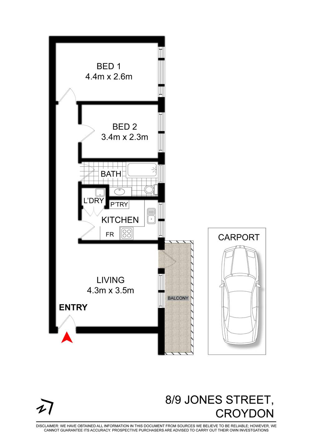 8/9 Jones Street, CROYDON, NSW 2132
