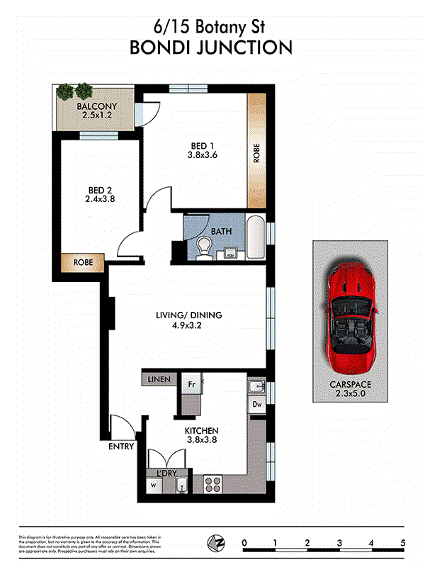 Unit 6/15 Botany Street, Bondi Junction, NSW 2022