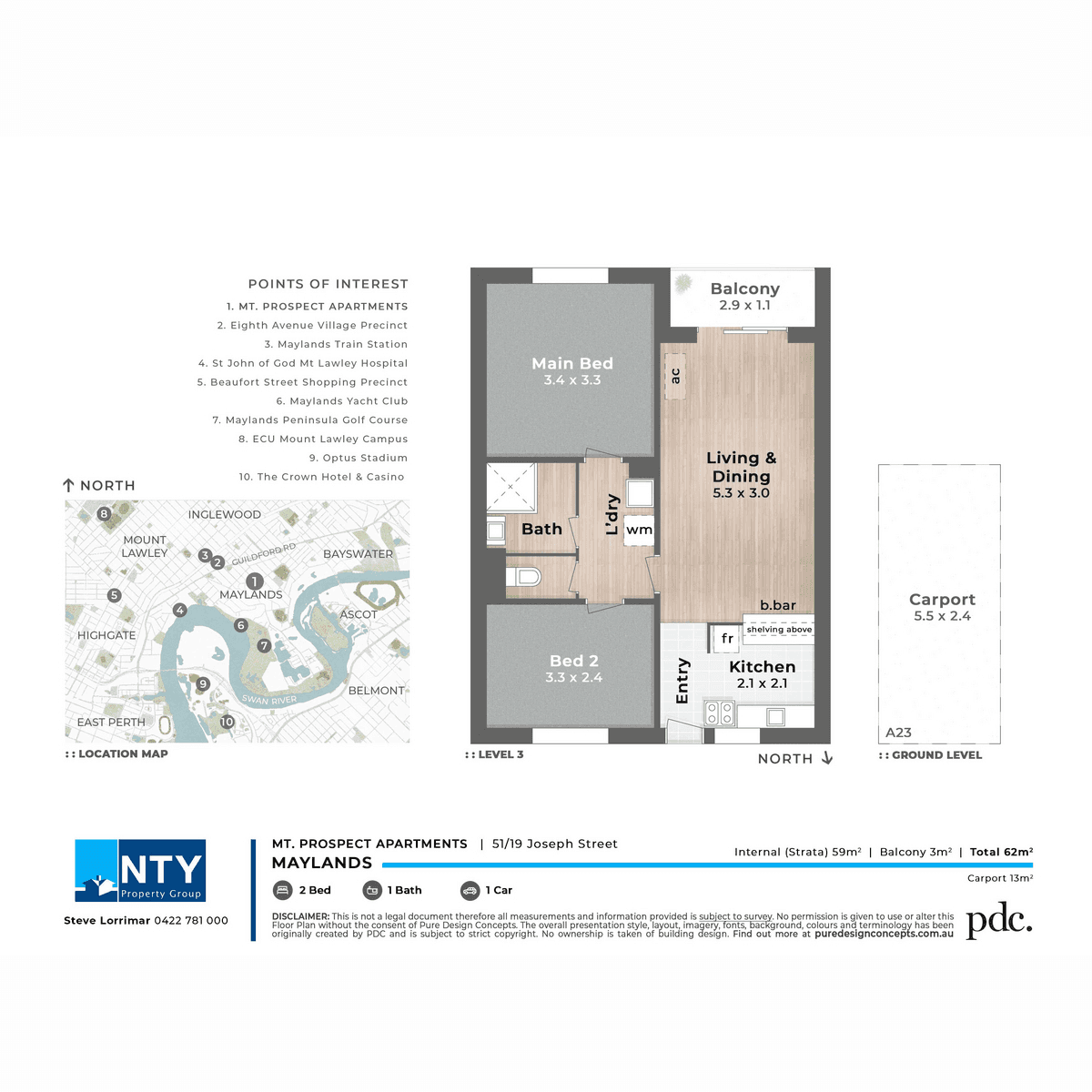 51/19 Joseph Street, Maylands, WA 6051