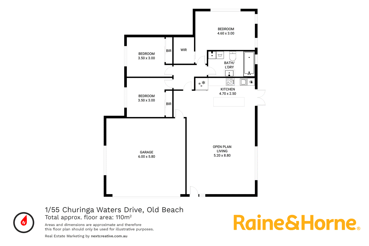 1/55 Churinga Waters Drive, OLD BEACH, TAS 7017