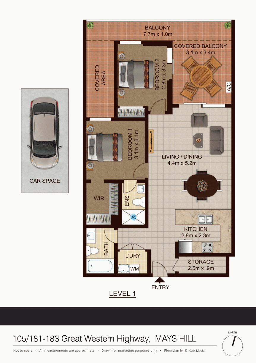 105/181-183 Great Western Highway, Mays Hill, NSW 2145