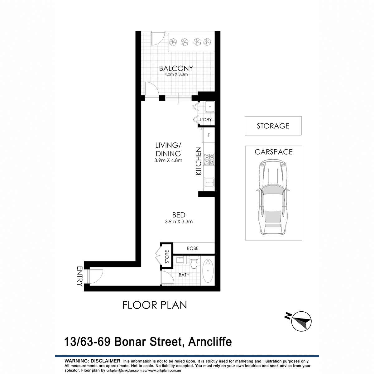 13/63-69 Bonar Street, Arncliffe, NSW 2205