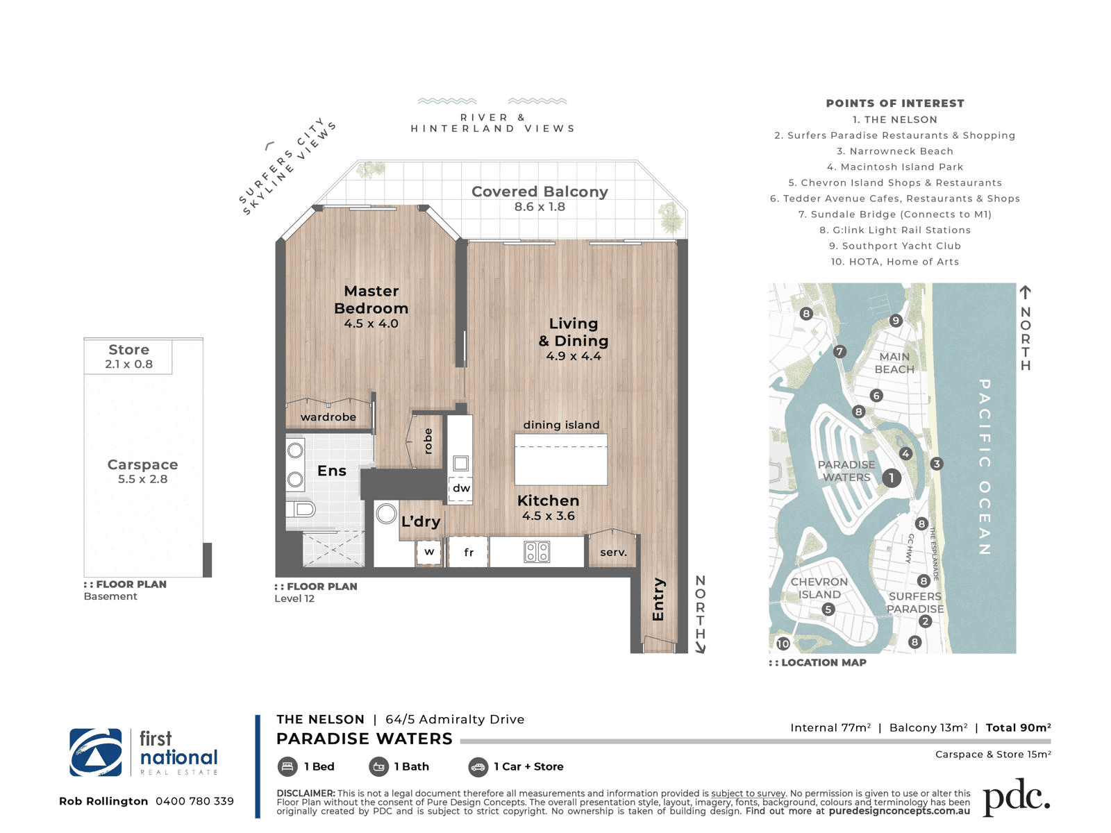 3-5 Admiralty Drive, Paradise Waters, QLD 4217