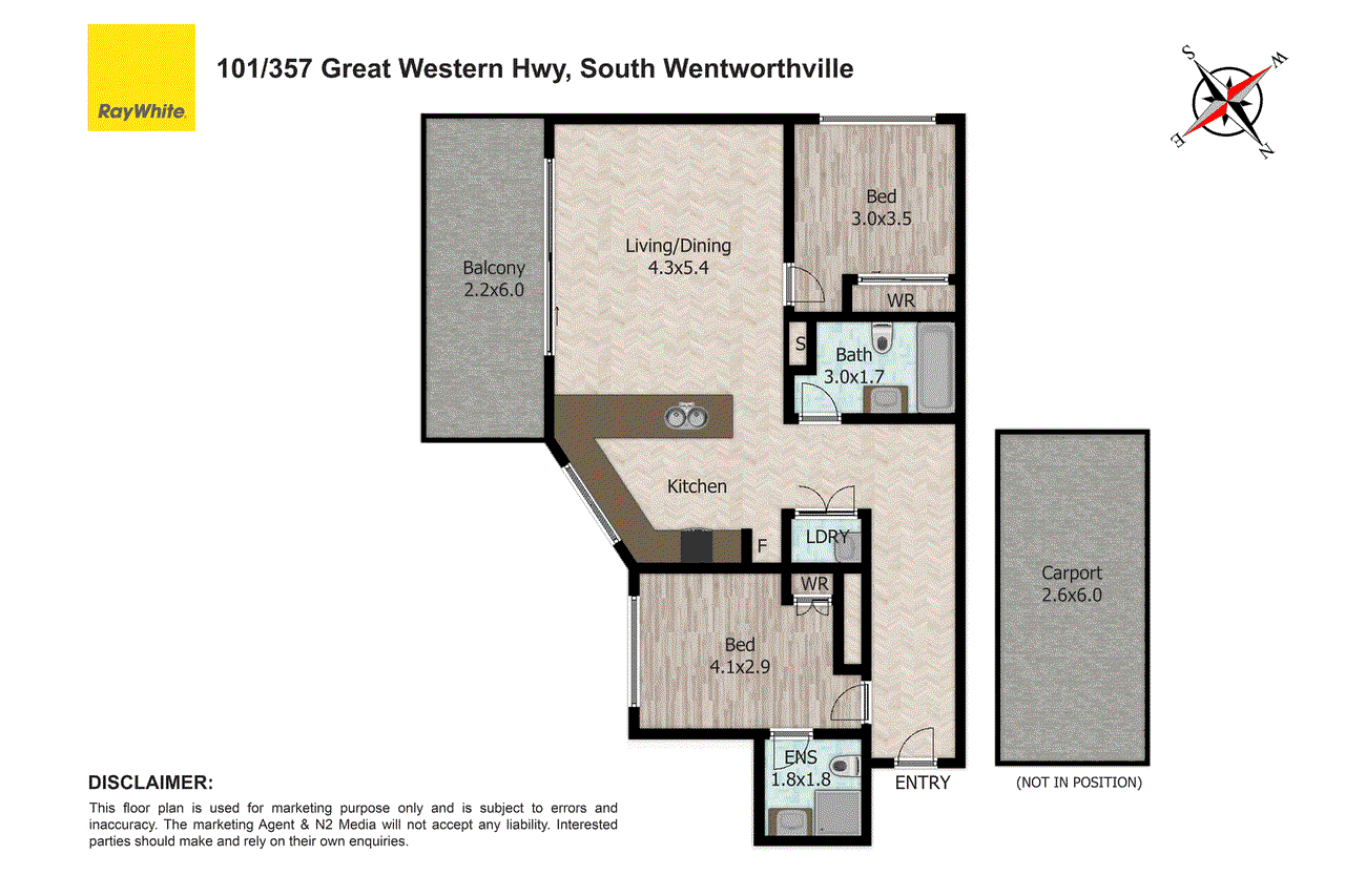 101/357-359 Great Western Highway, SOUTH WENTWORTHVILLE, NSW 2145