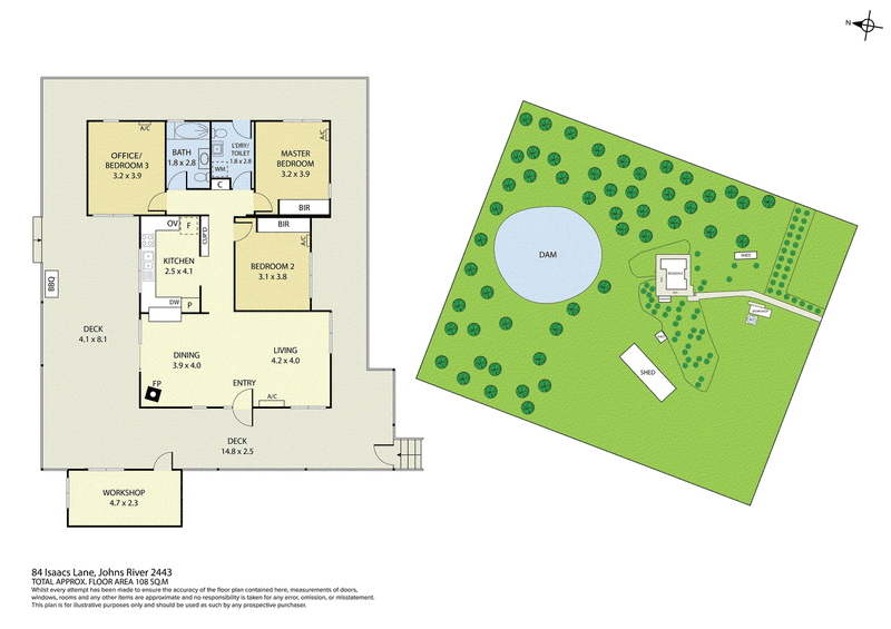 84 Isaacs Lane, Johns River, NSW 2443