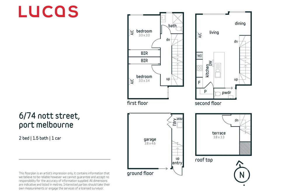 6/74 Nott Street, Port Melbourne, VIC 3207