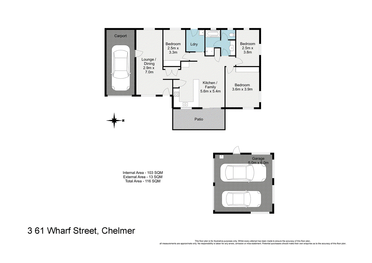 3/61 Wharf Street, Chelmer, QLD 4068