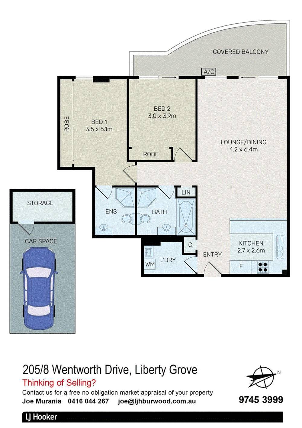 205/8 Wentworth Drive, LIBERTY GROVE, NSW 2138