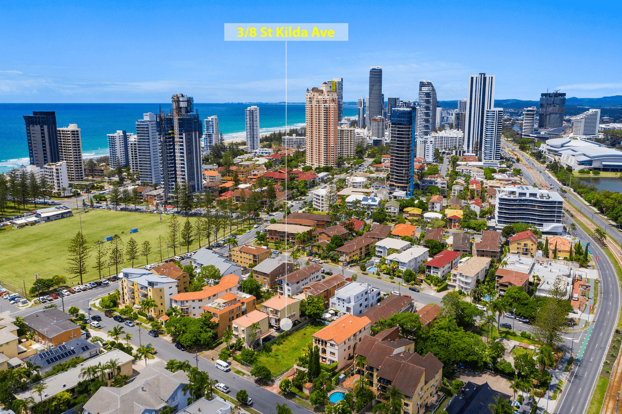 3/8  St Kilda Avenue 'Tesoro Del Mara', BROADBEACH, QLD 4218