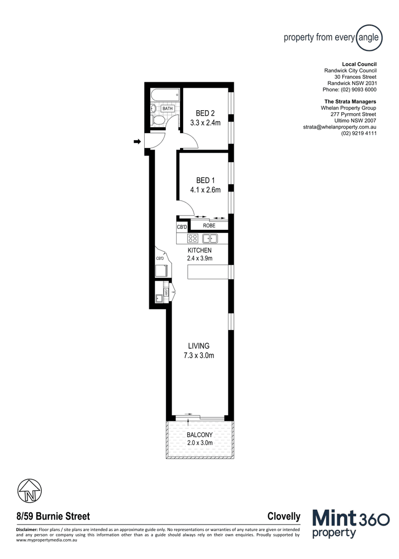 8/59 Burnie Street, Clovelly, NSW 2031