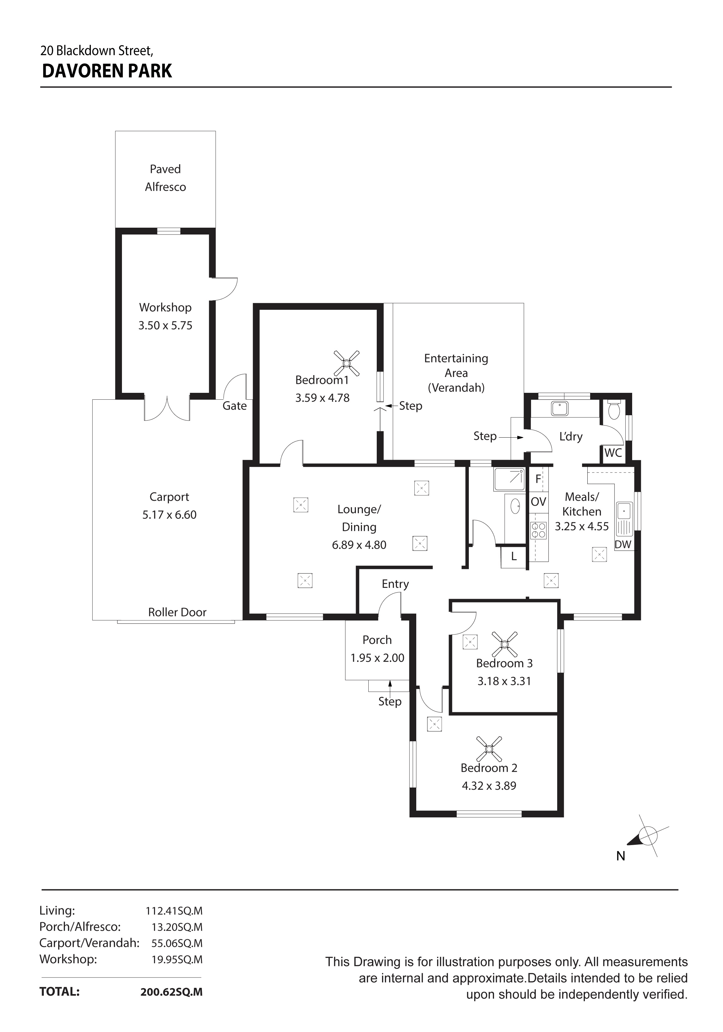 20 BLACKDOWN STREET, DAVOREN PARK, SA 5113