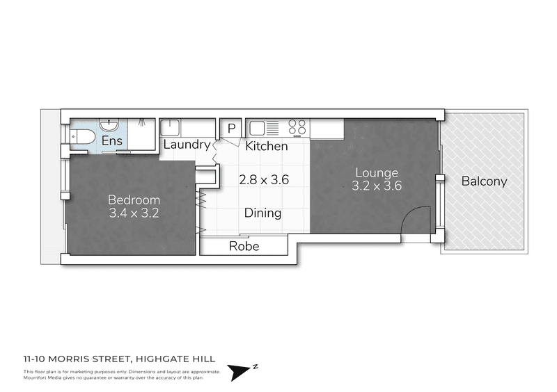 11/10 Morris Street, Highgate Hill, QLD 4101