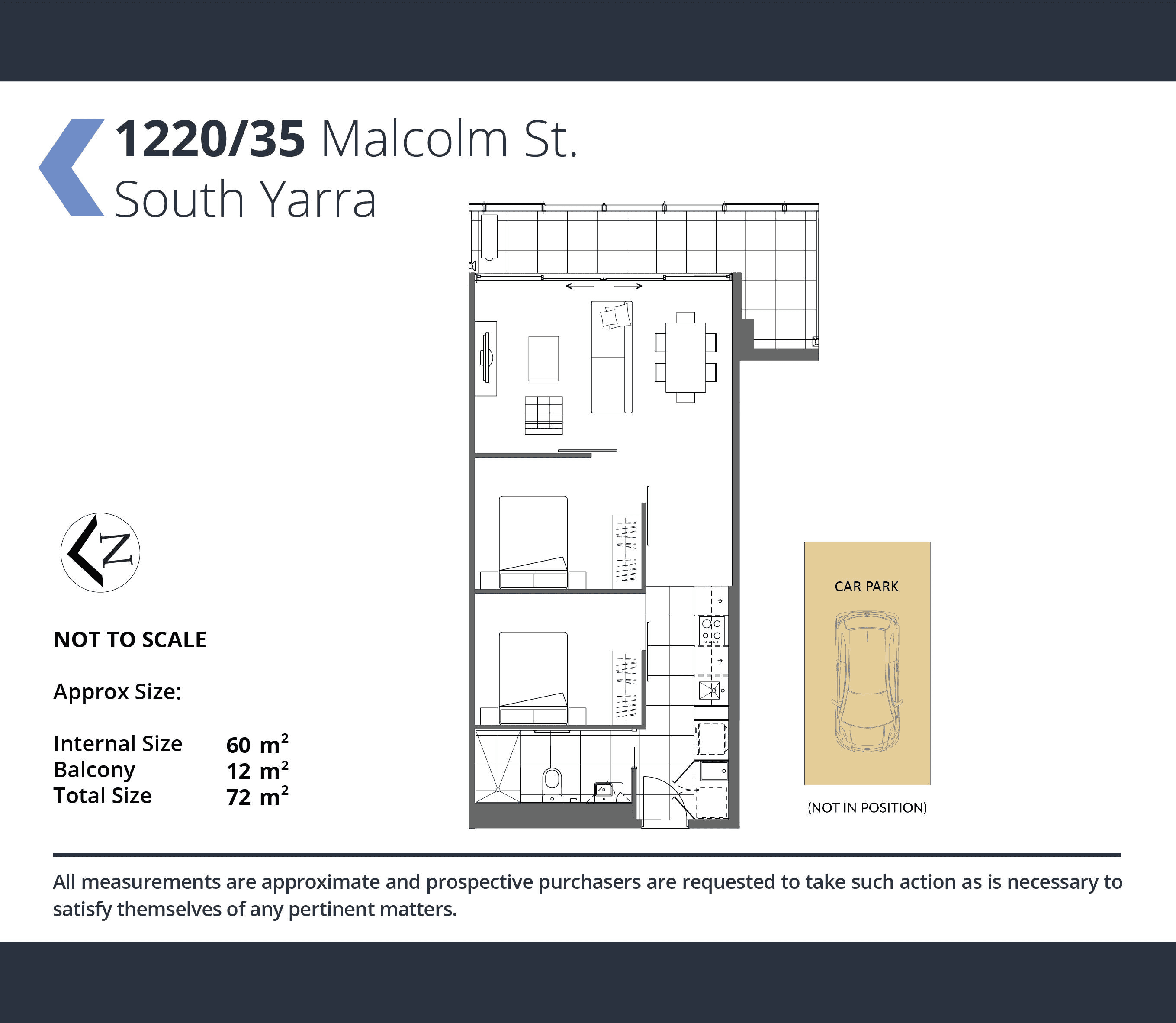 1220/35 Malcolm Street, South Yarra, VIC 3141