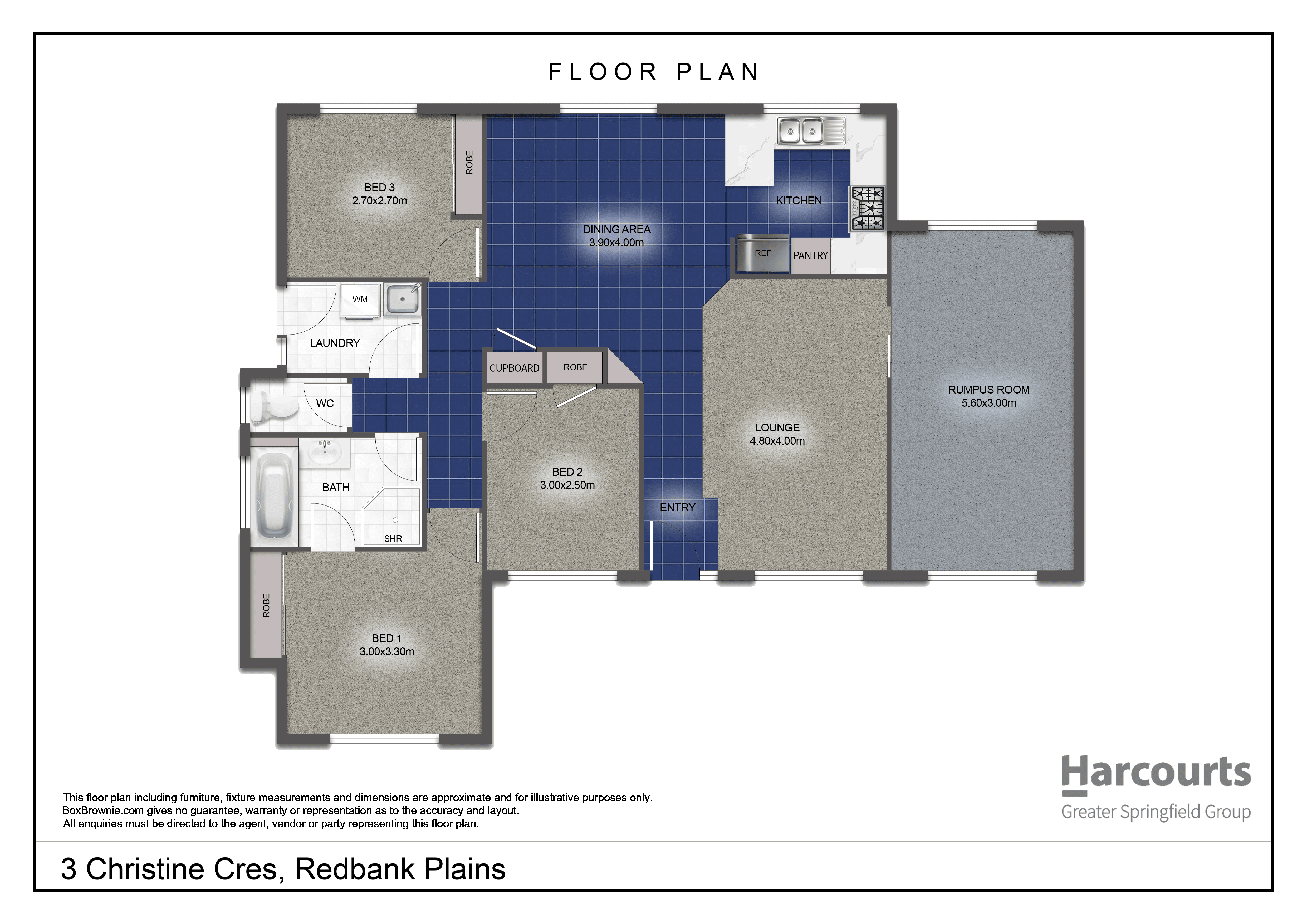 3 Christine Crescent, REDBANK PLAINS, QLD 4301