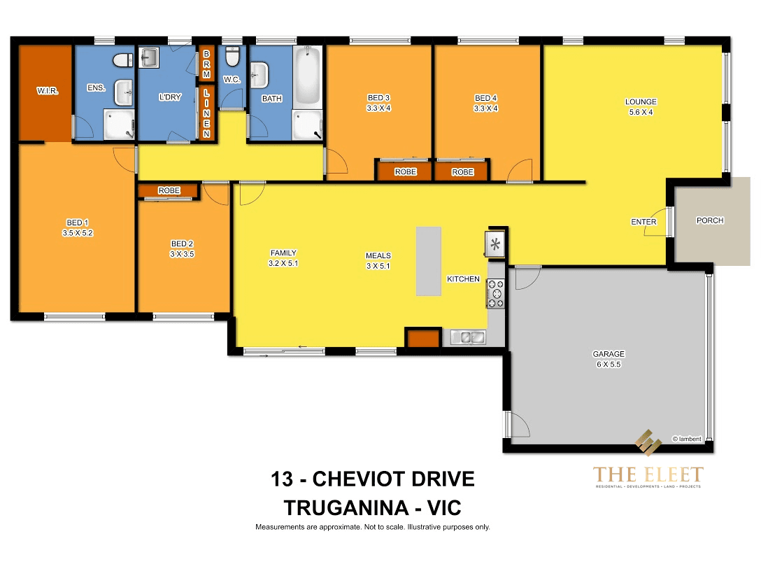 13 CHEVIOT DRIVE, TRUGANINA, VIC 3029