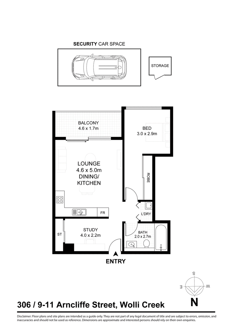 306/9-11 Arncliffe Street, Wolli Creek, NSW 2205