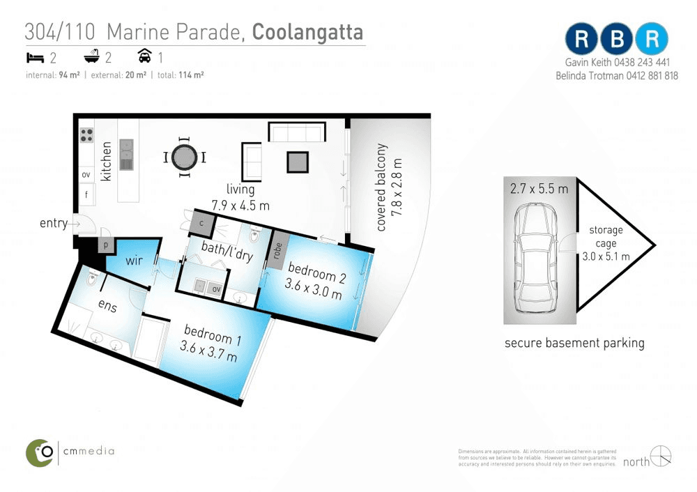 304/110 Marine Parade, COOLANGATTA, QLD 4225