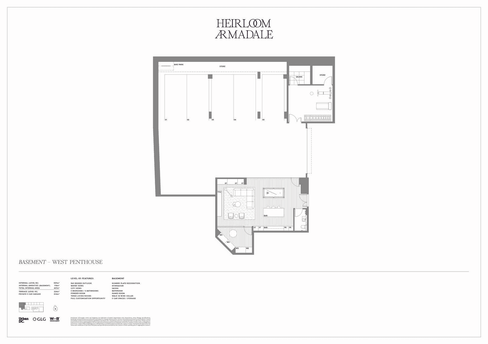 West-Penthouse, 1167 High Street, Armadale, VIC 3143