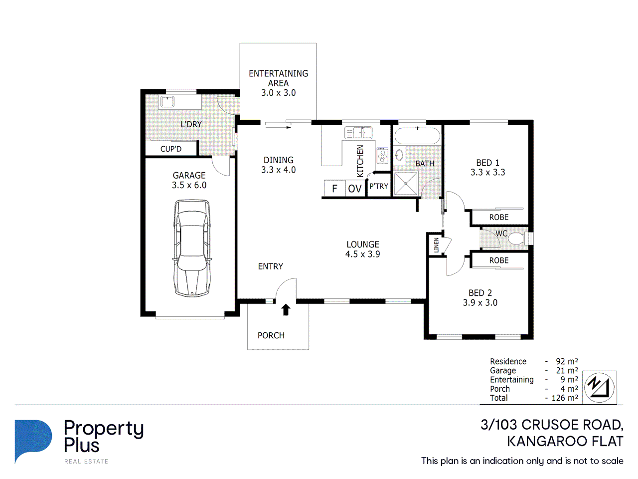 3/103 Crusoe Road, KANGAROO FLAT, VIC 3555