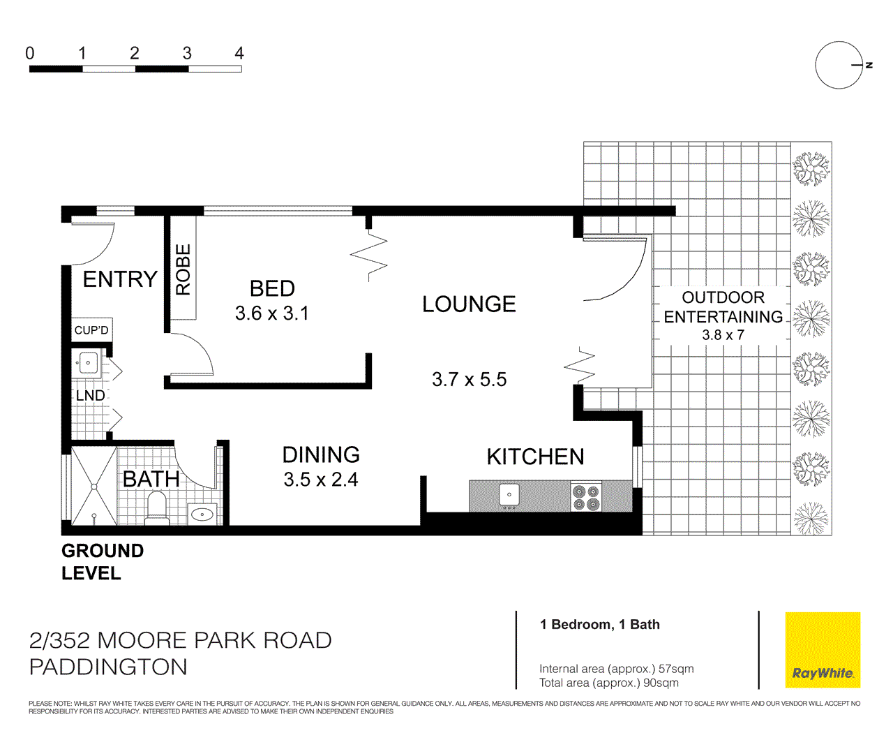 2/352 Moore Park Road, PADDINGTON, NSW 2021