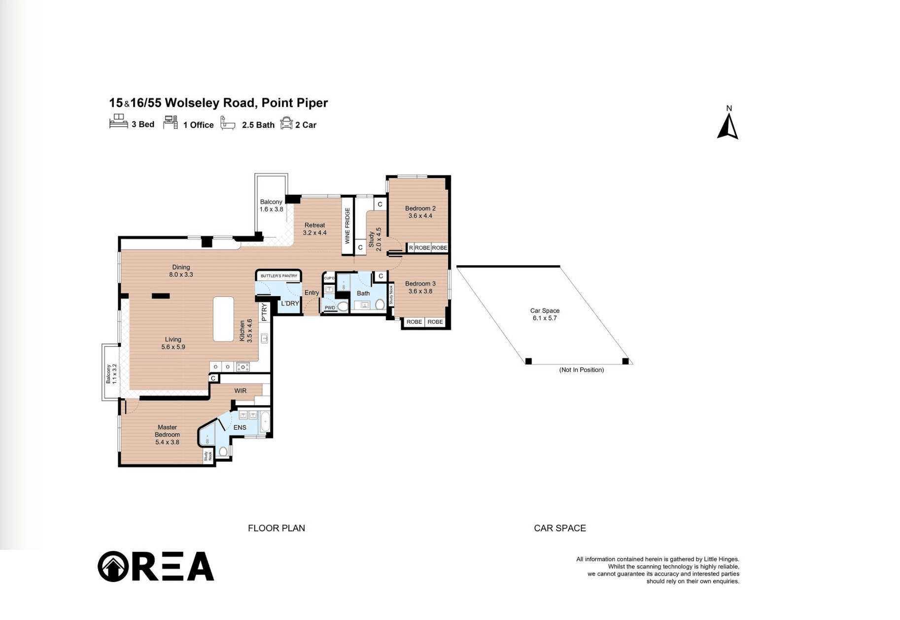 15 & 16/55 Wolseley Road, Point Piper, NSW 2027