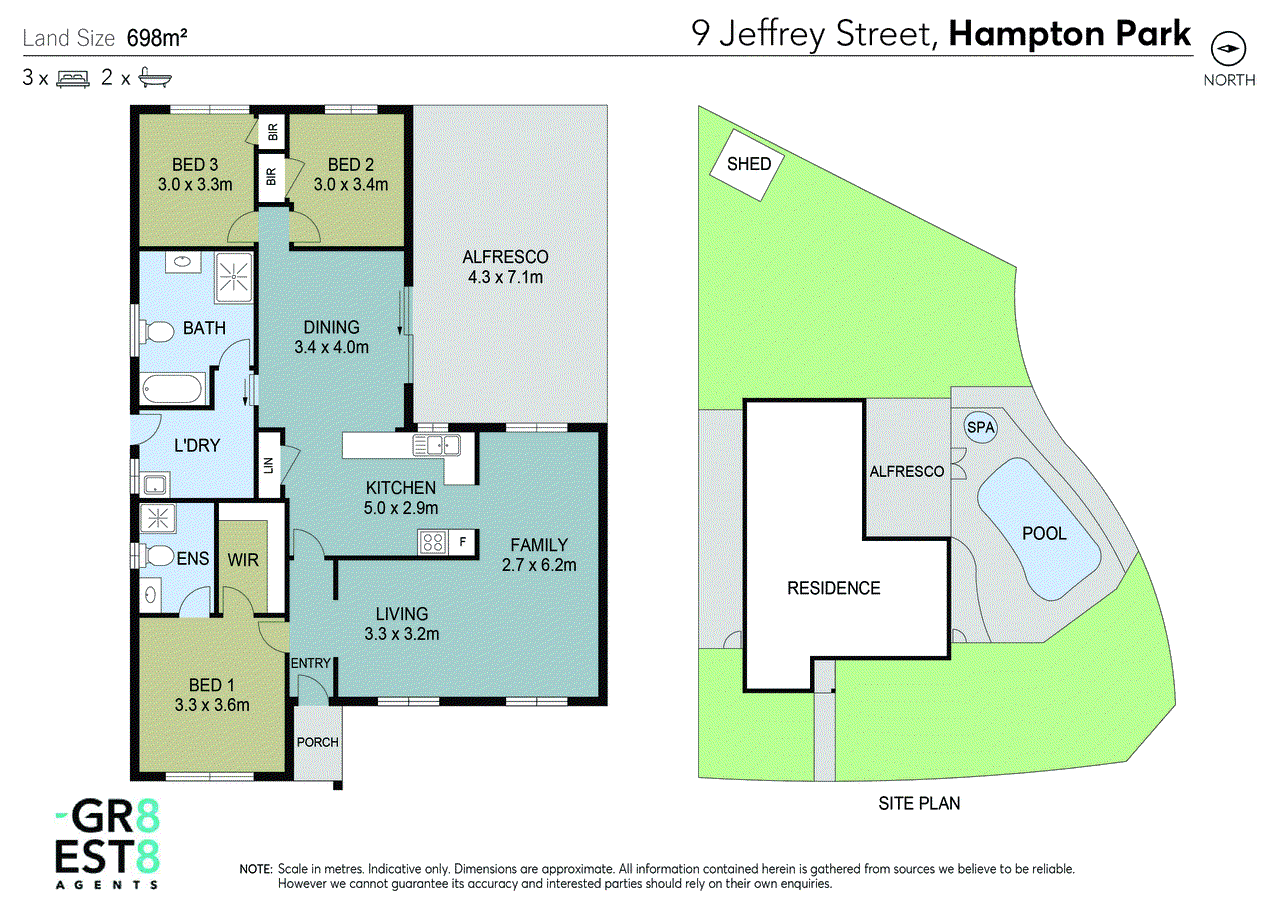 9 Jeffrey Street, HAMPTON PARK, VIC 3976