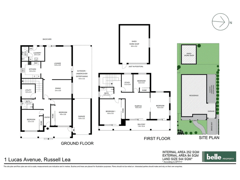 1 Lucas Avenue, Russell Lea, NSW 2046