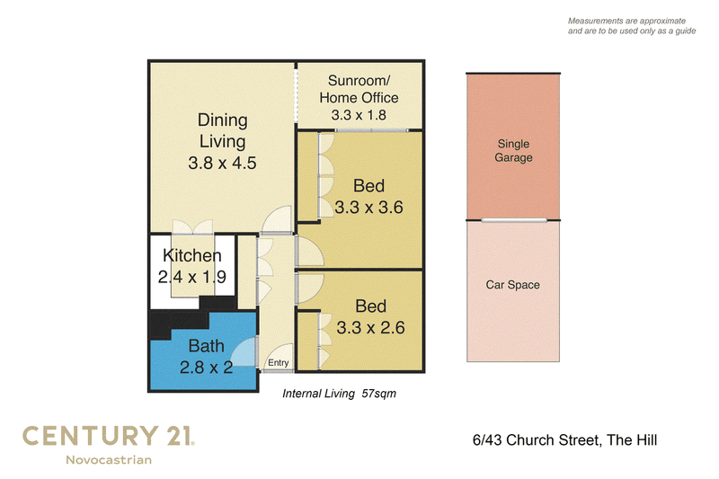 6/43 Church Street, The Hill, NSW 2300