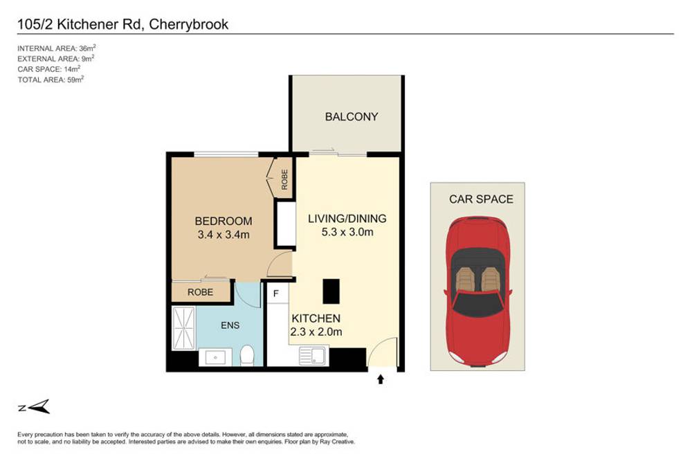 105 / 2 Kitchener Road, CHERRYBROOK, NSW 2126
