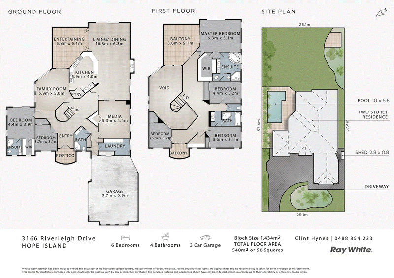 3166 Riverleigh Drive, HOPE ISLAND, QLD 4212