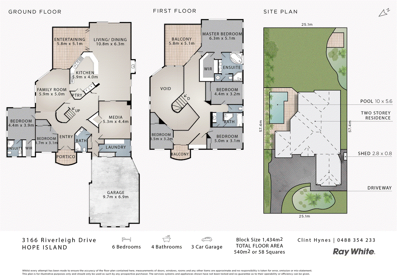 3166 Riverleigh Drive, HOPE ISLAND, QLD 4212