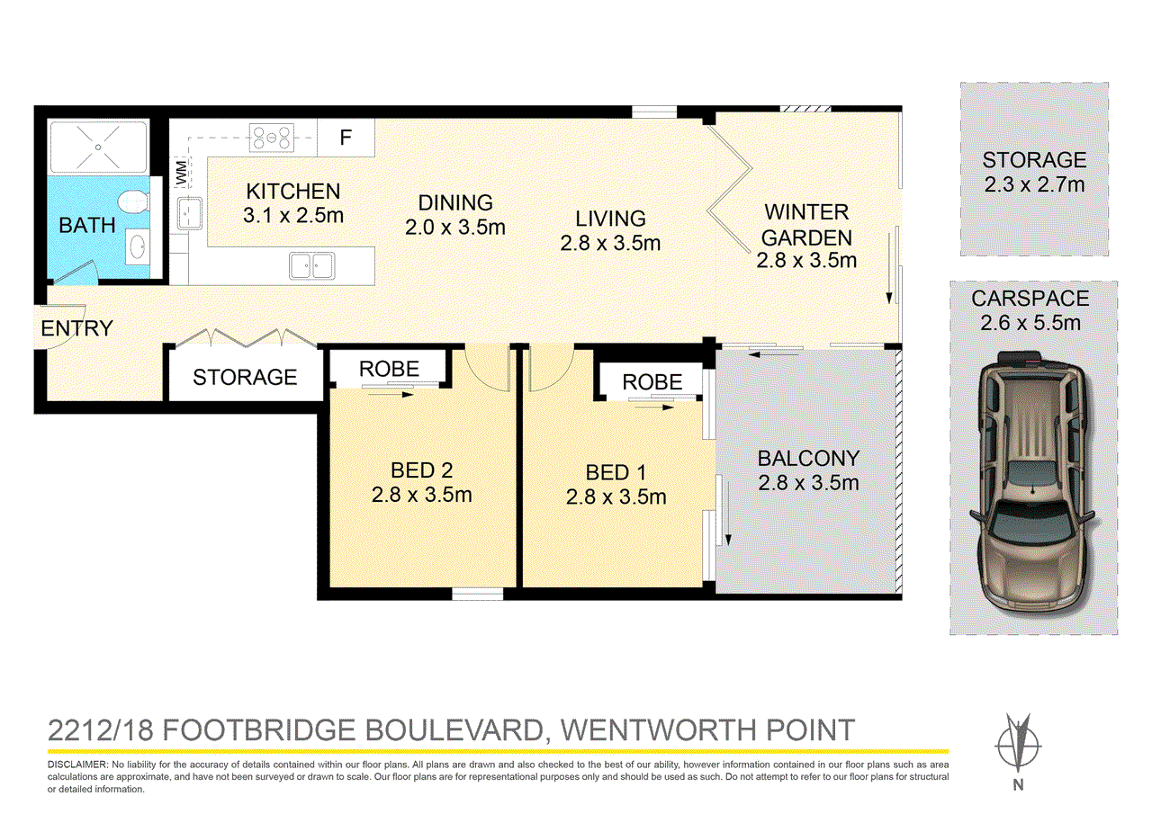 2212/18 Footbridge Bvd, WENTWORTH POINT, NSW 2127